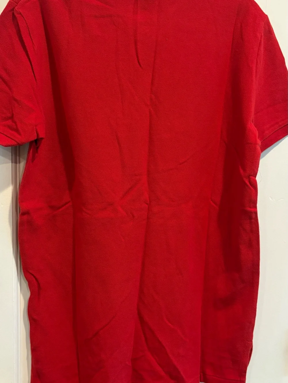 Kids Polo by Ralph Lauren Red Classic Pique Polo Shirt. Size L (14-16)